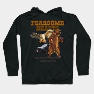 Almost Heroes - Fearsome Beasts of the Mountains and Plains Hoodie